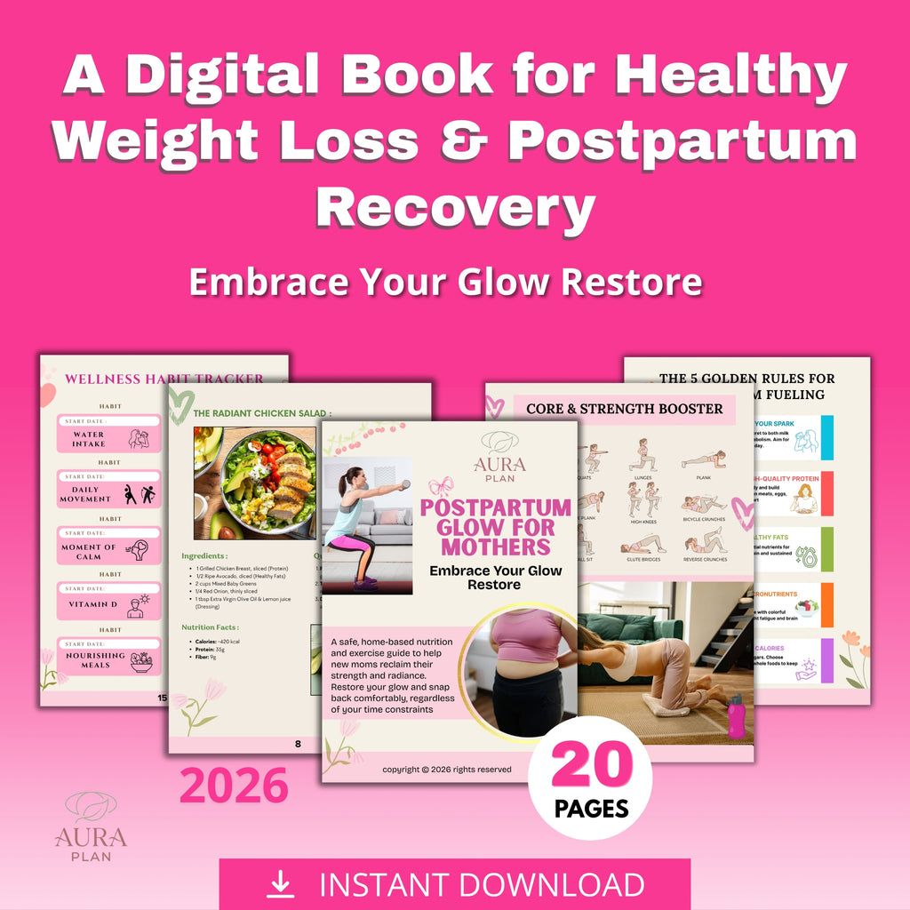 Reclaim Your Radiance: The 30-Day Postpartum Glow-Up Plan