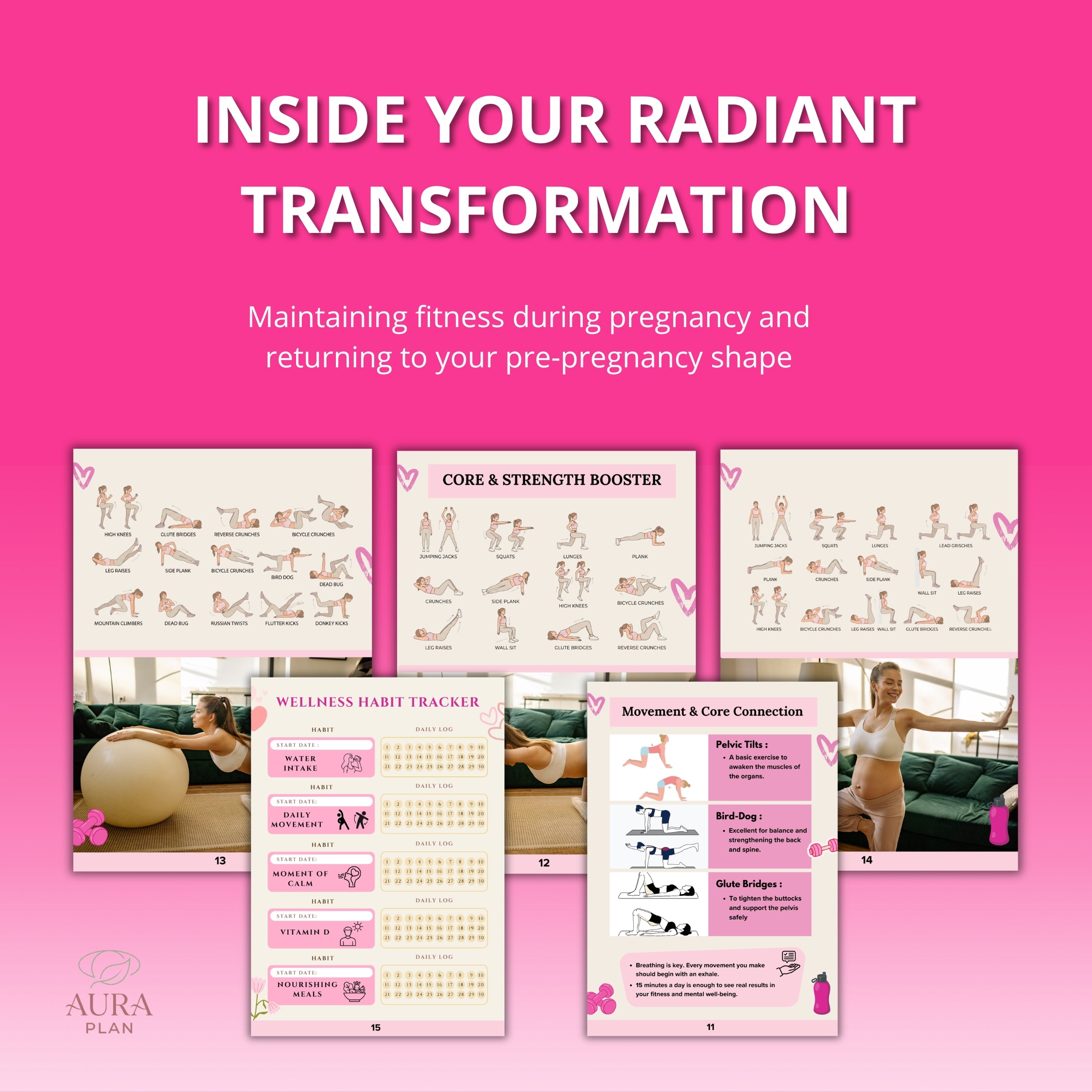 Reclaim Your Radiance: The 30-Day Postpartum Glow-Up Plan